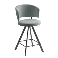 Perfecta Tabouret Snack (assise +/- 65 Cm)|Tabouret De Bar (assise +/- 80 Cm)*Allure Tabouret snack design pivotant en tissu