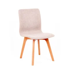 Sessio Chaise De Salle à Manger|Chaise Salon*Amelie Chaise en tissu avec pieds en bois massif
