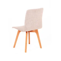 Sessio Chaise De Salle à Manger|Chaise Salon*Amelie Chaise en tissu avec pieds en bois massif