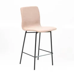 Sessio Tabouret Snack (assise +/- 65 Cm)|Tabouret De Bar (assise +/- 80 Cm)*Amelie Tabouret snack contemporain en tissu