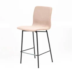 Sessio Tabouret Snack (assise +/- 65 Cm)|Tabouret De Bar (assise +/- 80 Cm)*Amelie Tabouret snack contemporain en tissu
