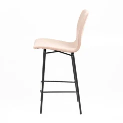 Sessio Tabouret Snack (assise +/- 65 Cm)|Tabouret De Bar (assise +/- 80 Cm)*Amelie Tabouret snack contemporain en tissu