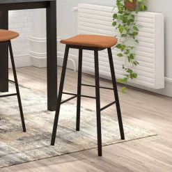 Perfecta Tabouret Snack (assise +/- 65 Cm)|Tabouret De Bar (assise +/- 80 Cm)*Ami Tabouret snack sans dossier simili fabrication belge