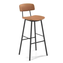Perfecta Tabouret De Bar (assise +/- 80 Cm)*Amica Tabouret hauteur bar moderne en simili