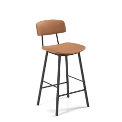 Perfecta Tabouret Snack (assise +/- 65 Cm)|Tabouret De Bar (assise +/- 80 Cm)*Amica Tabouret snack moderne en simili
