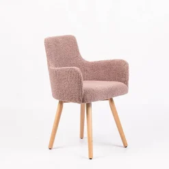 Sessio Chaise Salon|Chaise Pour Chambre*Anders Fauteuil cocooning en tissu et pieds bois