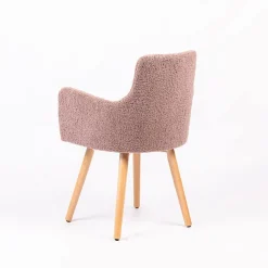 Sessio Chaise Salon|Chaise Pour Chambre*Anders Fauteuil cocooning en tissu et pieds bois