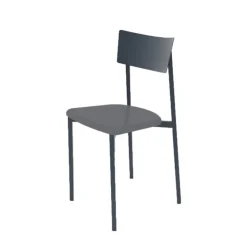 Carrier Chaise De Cuisine*Anémone ® Chaise de cuisine contemporaine en métal fabriquée en France