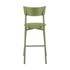 Carrier Tabouret Snack (assise +/- 65 Cm)|Tabouret De Bar (assise +/- 80 Cm)*Anémone ® Tabouret snack français avec assise en tissu rembourrée et dossier métal