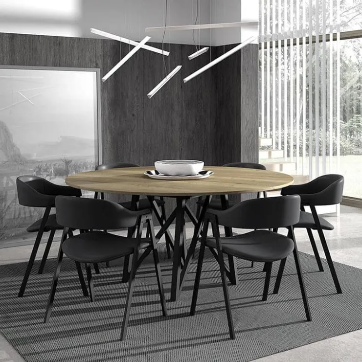 Perfecta Chaise De Cuisine|Chaise De Salle à Manger*Arca Fauteuil de table avec accoudoirs en simili