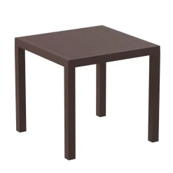 Table De Jardin*Ares Table de terrasse carrée en résine