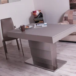 Altacom Table De Salon|Table Pour Petit Espace*Ares Wing Table modulable extensible réglable en hauteur en bois et métal