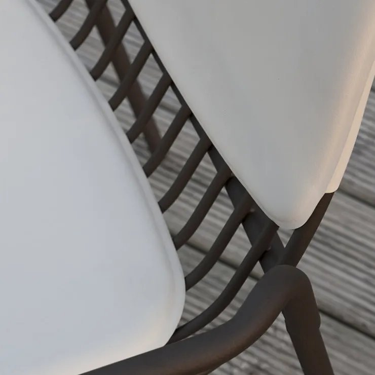 Altacom Chaise De Jardin*Ariel Chaise de jardin design empilable en métal