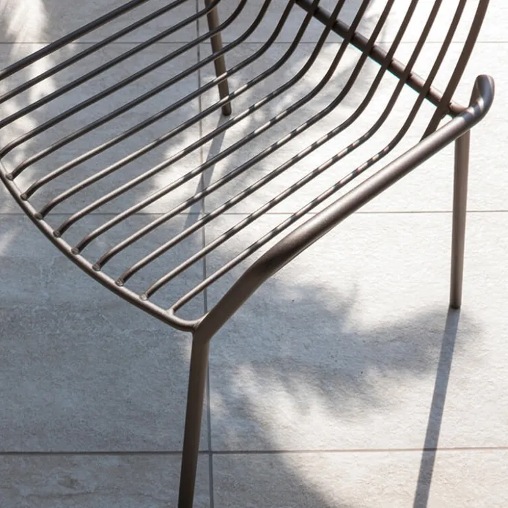 Altacom Chaise De Jardin*Ariel Chaise de jardin design empilable en métal