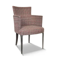 Paget Chaise De Salle à Manger|Fauteuil De Salon*Armand Fauteuil Art déco en tissu fabriqué en France