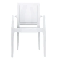 Chaise De Cuisine|Chaise De Salle à Manger*Arthur Fauteuil moderne en polycarbonate