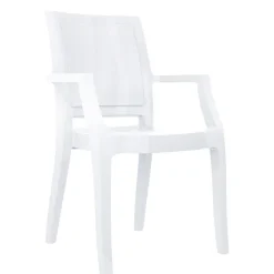 Chaise De Cuisine|Chaise De Salle à Manger*Arthur Fauteuil moderne en polycarbonate