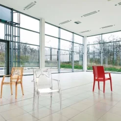Chaise De Cuisine|Chaise De Salle à Manger*Arthur Fauteuil moderne en polycarbonate