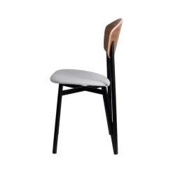 Carrier Chaise De Salle à Manger|Chaise Salon*Artémis ® Chaise design française assise en synthétique, dossier bois et pieds en métal