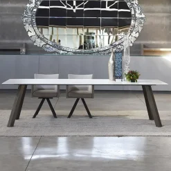 Pure design Table De Salle à Manger*Artur Table de salle à manger moderne en Dekton