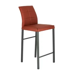 Europea Tabouret Snack (assise +/- 65 Cm)|Tabouret De Bar (assise +/- 80 Cm)*Atlanta Tabouret snack italien en synthétique avec pieds en métal
