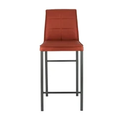 Europea Tabouret Snack (assise +/- 65 Cm)|Tabouret De Bar (assise +/- 80 Cm)*Atlanta Tabouret snack italien en synthétique avec pieds en métal
