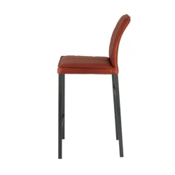 Europea Tabouret Snack (assise +/- 65 Cm)|Tabouret De Bar (assise +/- 80 Cm)*Atlanta Tabouret snack italien en synthétique avec pieds en métal