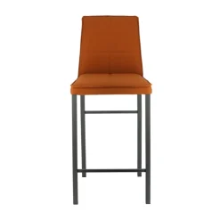 Europea Tabouret Snack (assise +/- 65 Cm)|Tabouret De Bar (assise +/- 80 Cm)*Atlanta Tabouret snack italien en synthétique avec pieds en métal