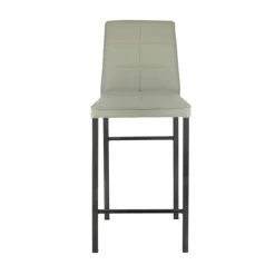 Europea Tabouret Snack (assise +/- 65 Cm)|Tabouret De Bar (assise +/- 80 Cm)*Atlanta Tabouret snack italien en synthétique avec pieds en métal