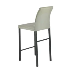 Europea Tabouret Snack (assise +/- 65 Cm)|Tabouret De Bar (assise +/- 80 Cm)*Atlanta Tabouret snack italien en synthétique avec pieds en métal