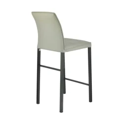 Europea Tabouret Snack (assise +/- 65 Cm)|Tabouret De Bar (assise +/- 80 Cm)*Atlanta Tabouret snack italien en synthétique avec pieds en métal
