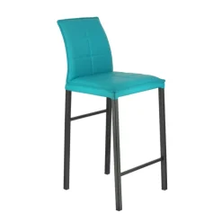 Europea Tabouret Snack (assise +/- 65 Cm)|Tabouret De Bar (assise +/- 80 Cm)*Atlanta Tabouret snack italien en synthétique avec pieds en métal