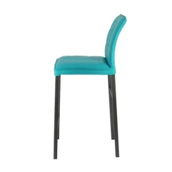 Europea Tabouret Snack (assise +/- 65 Cm)|Tabouret De Bar (assise +/- 80 Cm)*Atlanta Tabouret snack italien en synthétique avec pieds en métal