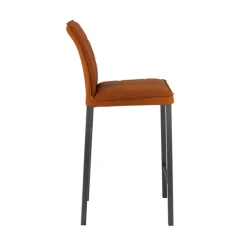 Europea Tabouret Snack (assise +/- 65 Cm)|Tabouret De Bar (assise +/- 80 Cm)*Atlanta Tabouret snack italien en synthétique avec pieds en métal