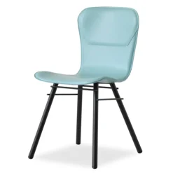 Airnova Chaise De Salle à Manger|Chaise Salon*Avenue Chaise rétro design en croûte de cuir et métal