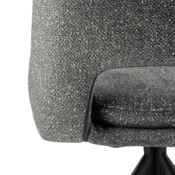 Chaise De Salle à Manger|Chaise Salon*AzaléeChaise moderne en tissu rembourrée pieds en métal
