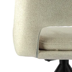 Chaise De Salle à Manger|Chaise Salon*AzaléeChaise moderne en tissu rembourrée pieds en métal