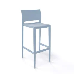 Tabouret De Bar (assise +/- 80 Cm)*Bakhita Tabouret de bar moderne empilable