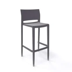 Tabouret De Bar (assise +/- 80 Cm)*Bakhita Tabouret de bar moderne empilable