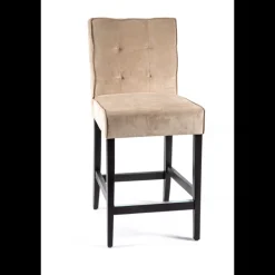 Sessio Tabouret Snack (assise +/- 65 Cm)|Tabouret De Bar (assise +/- 80 Cm)*BarCarpe 2 Tabouret snack matelassé en tissu