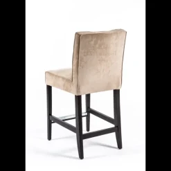 Sessio Tabouret Snack (assise +/- 65 Cm)|Tabouret De Bar (assise +/- 80 Cm)*BarCarpe 2 Tabouret snack matelassé en tissu
