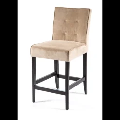 Sessio Tabouret Snack (assise +/- 65 Cm)|Tabouret De Bar (assise +/- 80 Cm)*BarCarpe 2 Tabouret snack matelassé en tissu