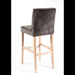 Sessio Tabouret De Bar (assise +/- 80 Cm)*BarCarpe Tabouret de bar en tissu et bois