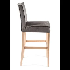 Sessio Tabouret De Bar (assise +/- 80 Cm)*BarCarpe Tabouret de bar en tissu et bois