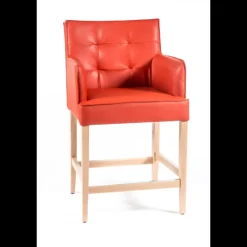 Sessio Tabouret Snack (assise +/- 65 Cm)|Tabouret De Bar (assise +/- 80 Cm)*BarDiem 2 Tabouret snack matelassé avec accoudoirs