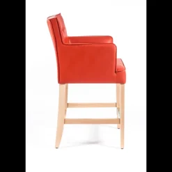 Sessio Tabouret Snack (assise +/- 65 Cm)|Tabouret De Bar (assise +/- 80 Cm)*BarDiem 2 Tabouret snack matelassé avec accoudoirs