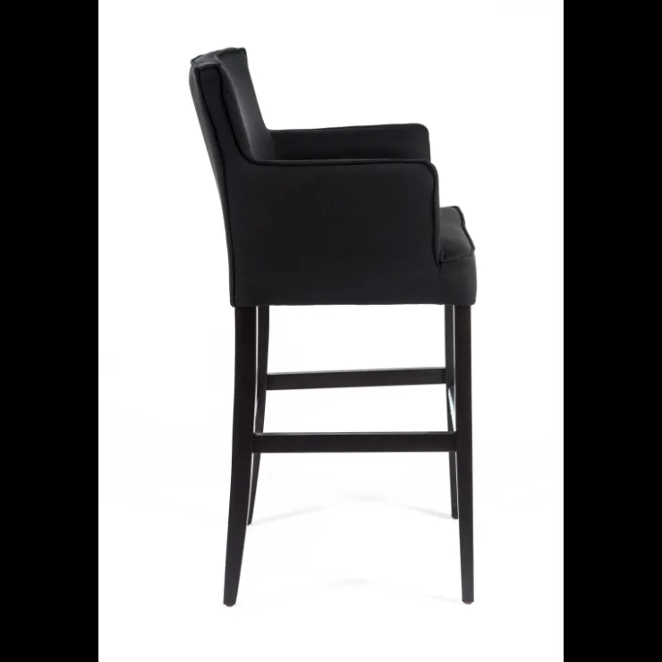 Sessio Tabouret De Bar (assise +/- 80 Cm)*BarDiem Tabouret bar contemporain en tissu et bois