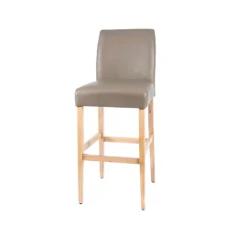 Sessio Tabouret De Bar (assise +/- 80 Cm)*BarFritz diamant Tabouret de bar matelassé sur le dos du dossier style contemporain