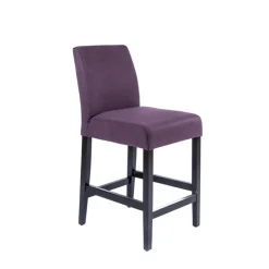 Sessio Tabouret Snack (assise +/- 65 Cm)|Tabouret De Bar (assise +/- 80 Cm)*BarFritz Tabouret snack contemporain en tissu et pieds en bois massif