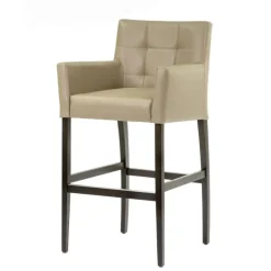 Sessio Tabouret De Bar (assise +/- 80 Cm)*BarMatiz Tabouret de bar avec dossier matelassé et accoudoirs